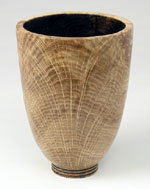 #1264 - Vase - garry oak