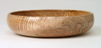 Shallow Bowl -maple