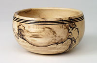 Bowl - spalted beech