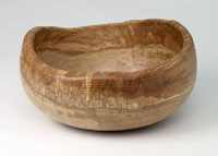 #1300 - Bowl - garry oak