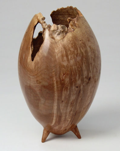 #829 - Dinosaur Egg in big-leaf maple burl